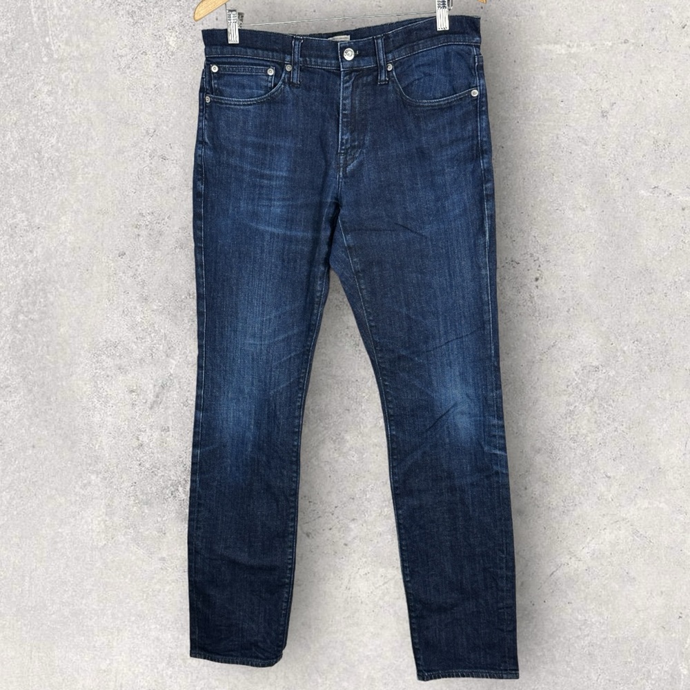 J Crew 484‎ Slim Jeans Dark Blue Mens Size 32 x 34 Style AB050 Denim From 2020